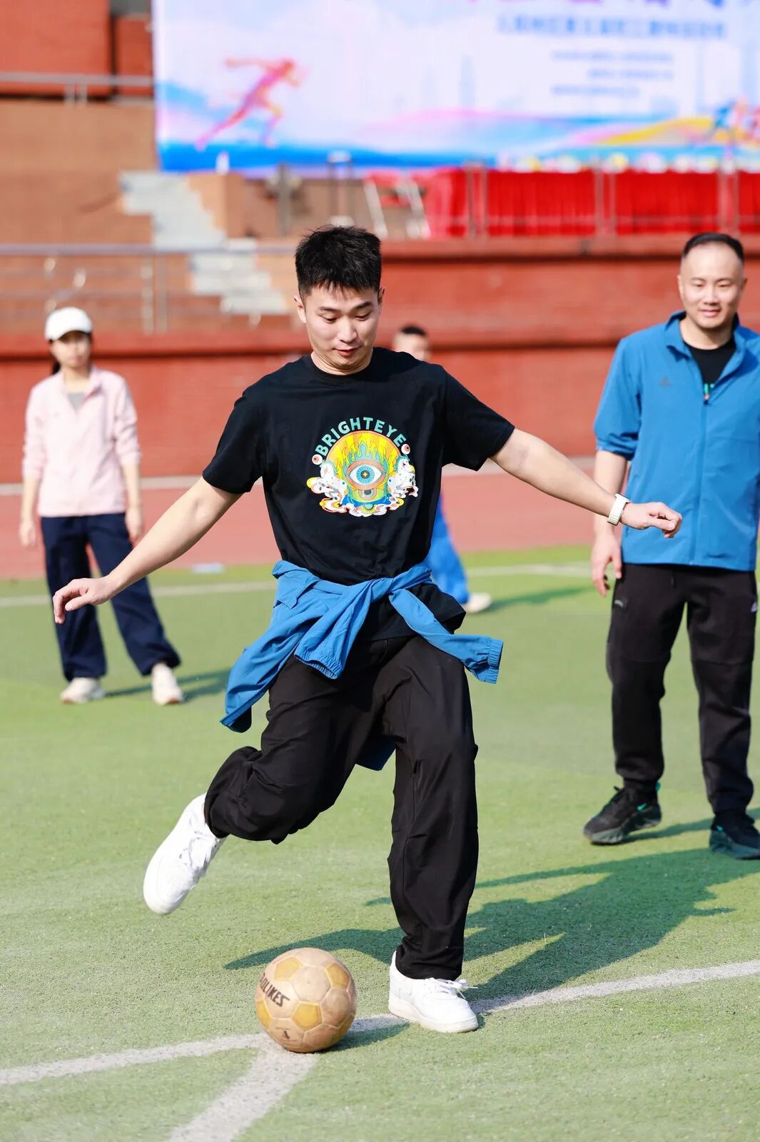 活力普瑞 聚力同行|广州普瑞眼科医院活力亮相人民街道总工会第五届职工趣味运动会 - 广州普瑞眼科医院