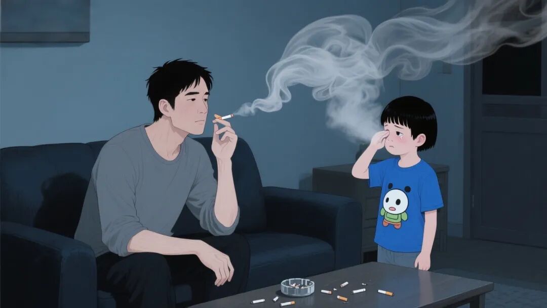 “爸爸抽烟,孩子近视?” 这里给你答案 - 广州普瑞眼科医院