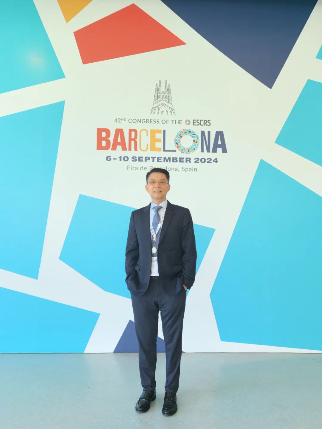 【睛彩亮相】刘泉教授再度受邀出席欧洲眼科盛会ESCRS 2024 - 广州普瑞眼科医院