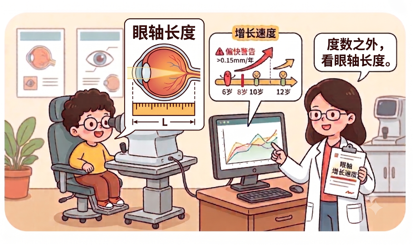 孩子视力表查出1.0,就代表没有近视风险吗?新版《近视防治指南》给出了两个更早的预警信号 - 广州普瑞眼科医院