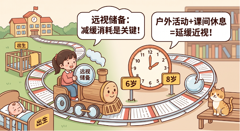 孩子视力表查出1.0,就代表没有近视风险吗?新版《近视防治指南》给出了两个更早的预警信号 - 广州普瑞眼科医院